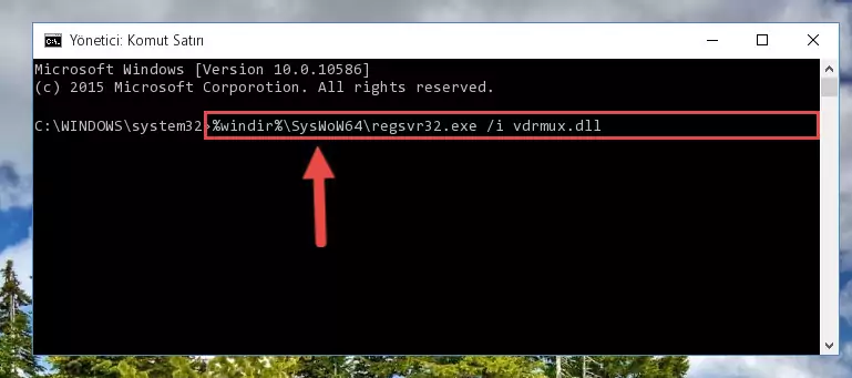 Vdrmux.dll kütüphanesinin sorunlu kaydını Regedit'den kaldırma (64 Bit için)