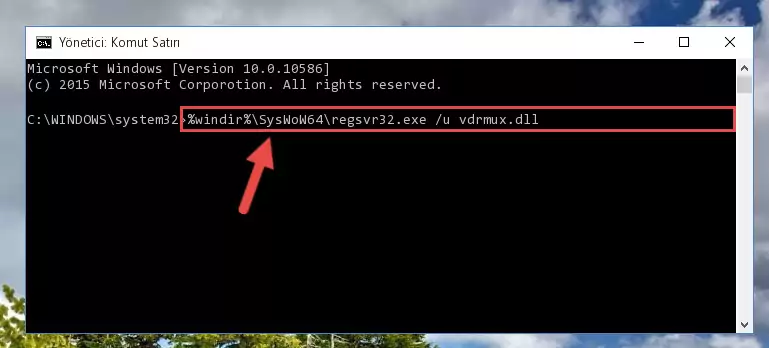 Vdrmux.dll kütüphanesi için temiz kayıt oluşturma (64 Bit için)
