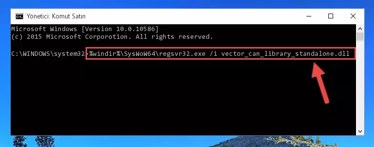 Vector_can_library_standalone.dll kütüphanesinin Windows Kayıt Defteri üzerindeki sorunlu kaydını temizleme