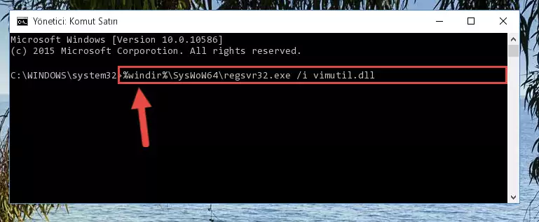 Vimutil.dll dosyasının bozuk kaydını Kayıt Defterinden kaldırma (64 Bit için)