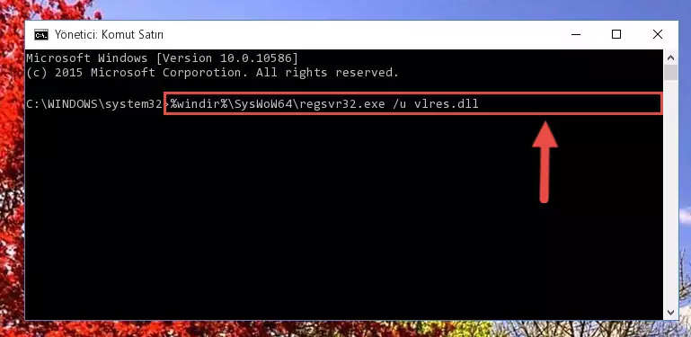 Vlres.dll kütüphanesi için Regedit (Windows Kayıt Defteri) üzerinde temiz kayıt oluşturma