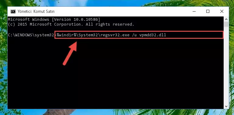 Vpmdd32.dll kütüphanesi için Regedit (Windows Kayıt Defteri) üzerinde temiz kayıt oluşturma