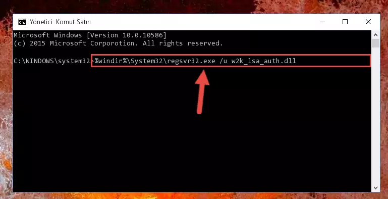 W2k_lsa_auth.dll dosyası için Regedit (Windows Kayıt Defteri) üzerinde temiz kayıt oluşturma
