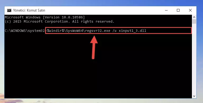 Xinput1_3.dll kütüphanesi için Windows Kayıt Defterinde yeni kayıt oluşturma
