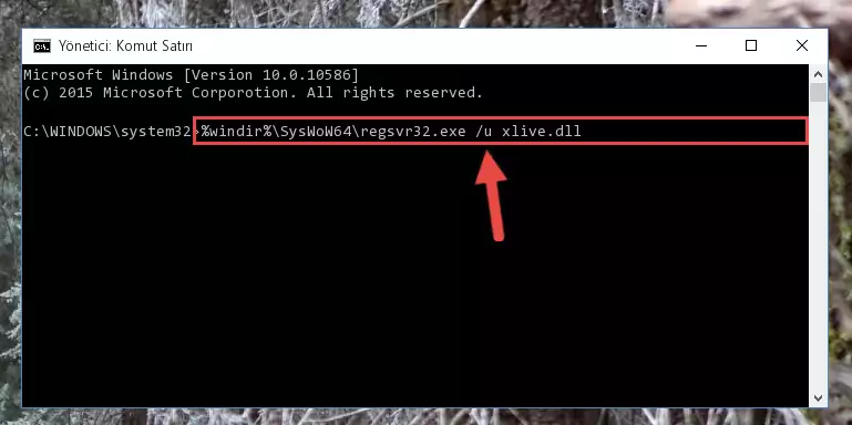 Xlive.dll dosyası için Windows Kayıt Defterinde yeni kayıt oluşturma