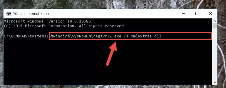 Xmlextras.dll kütüphanesinin Windows Kayıt Defterindeki sorunlu kaydını silme