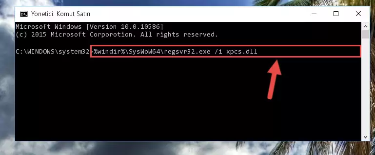 Xpcs.dll dosyasının Windows Kayıt Defterindeki sorunlu kaydını silme