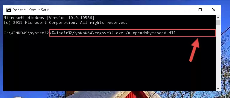 Xpcudpbytesend.dll kütüphanesi için Regedit (Windows Kayıt Defteri) üzerinde temiz kayıt oluşturma