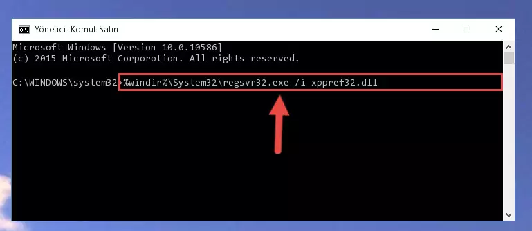 Xppref32.dll dosyasının kaydını sistemden kaldırma